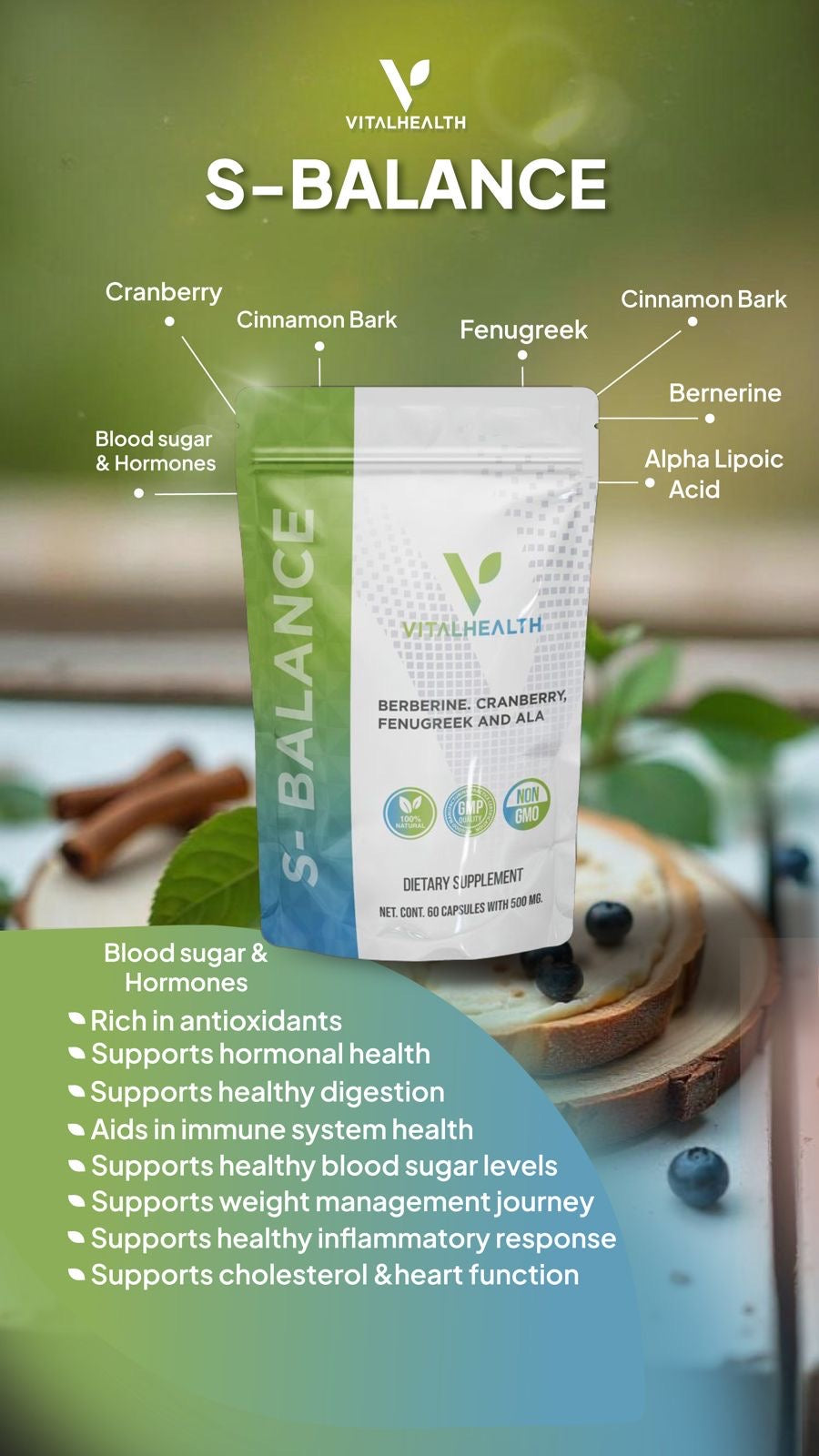 S BALANCE: Metabolic Support for a Healthier You