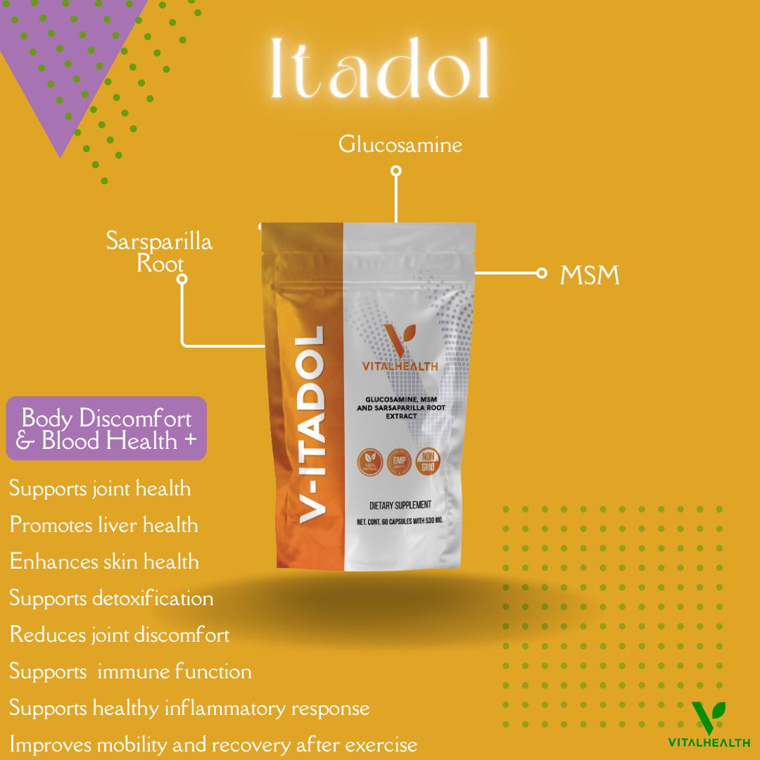 V-ITADOL™ Joint Support, Flexibility &amp; Musculoskeletal Wellness