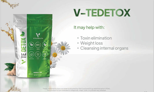 V-TEDETOX™ Botanical Detox, Digestive Support &amp; Daily Reset Tea
