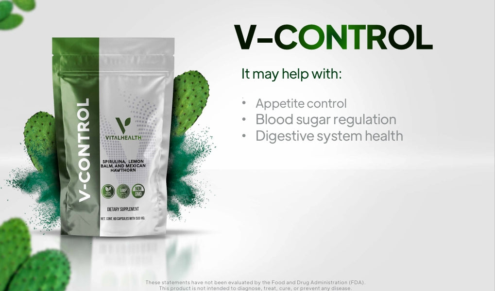 V-CONTROL™  Appetite Support, Metabolic Balance & Digestive Wellness