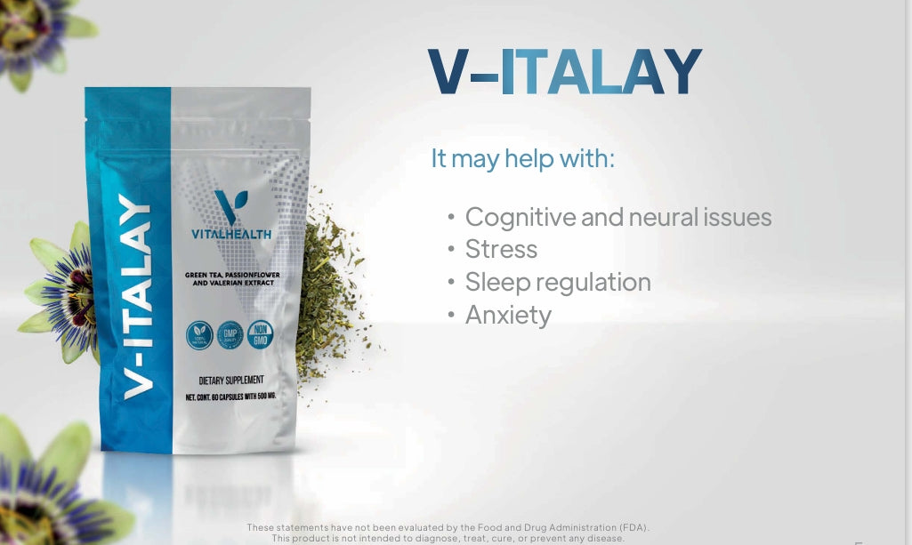 V-ITALAY™ Relaxation, Antioxidant Support &amp; Digestive Harmony