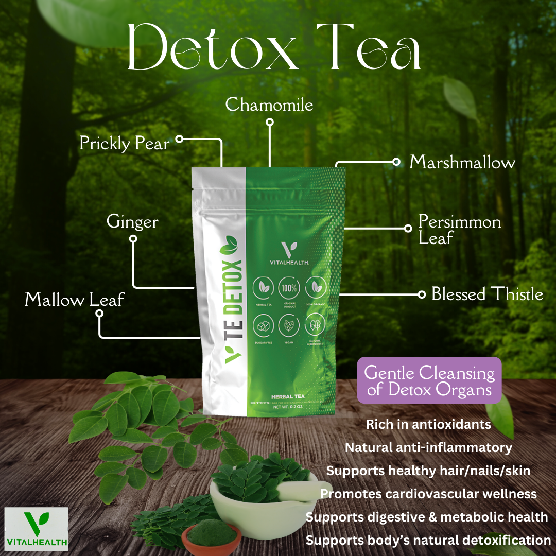 V-TEDETOX™ Botanical Detox, Digestive Support &amp; Daily Reset Tea
