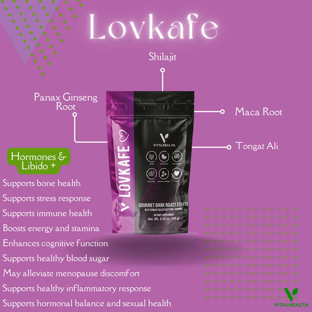 V-LOVKAFE™ Bioactive Coffee for Men Who Demand More